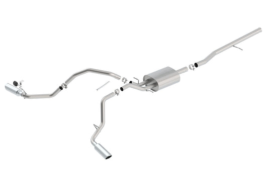 2014-2019 Chevrolet Silverado 1500/ GMC Sierra 1500 Cat-Back Exhaust System S-Type