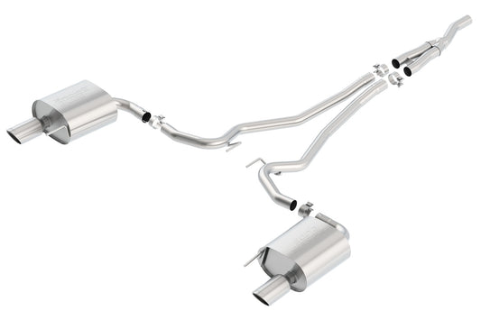 2015-2021 Ford Mustang 2.3L EcoBoost/ 3.7L V6 Cat-Back Exhaust System Touring