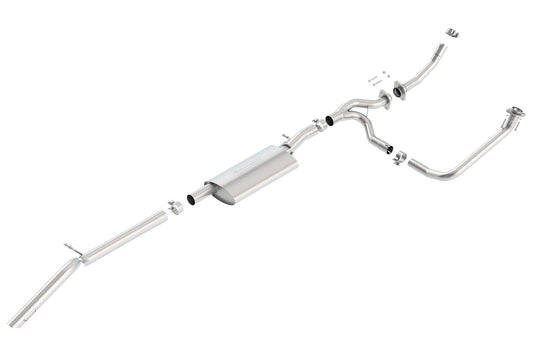 JKU Wrangler 4 Door 2012-2018 Cat-Back(tm) Exhaust System S-Type Climber Design