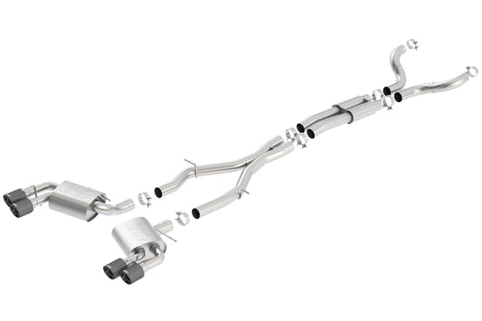 2016-2023 Chevrolet Camaro SS 3" With Dual Tips Cat-Back(tm) Exhaust System ATAK(r)