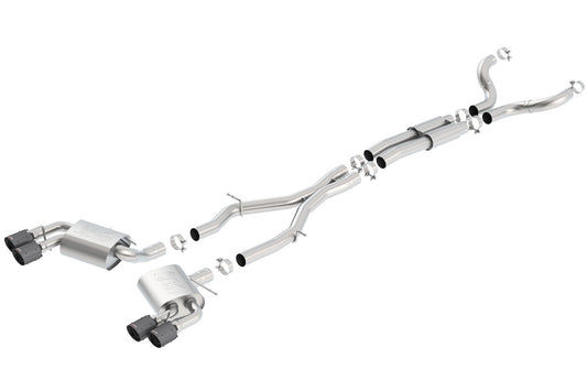 2016-2023 Chevrolet Camaro SS 3" With Dual Tips Cat-Back(tm) Exhaust System ATAK(r)