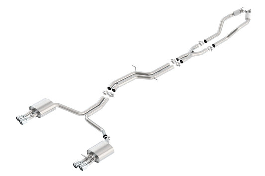 2013-2018 Audi S6 Cat-Back Exhaust System S-Type