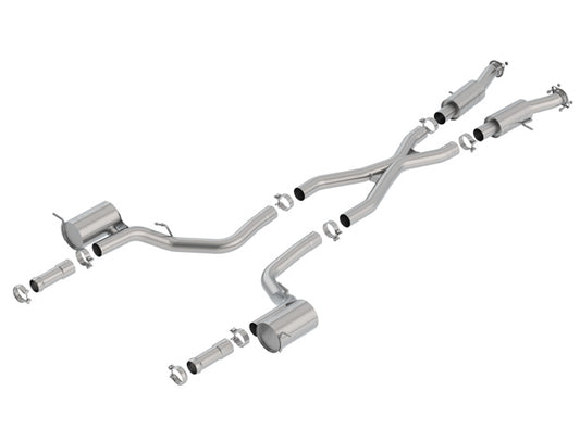 2018-2021 Jeep Grand Cherokee WK2 Trackhawk Cat-Back Exhaust System S-Type
