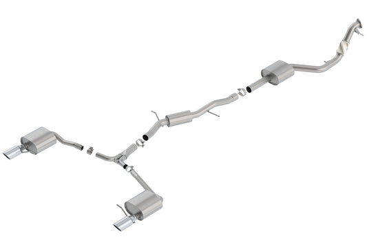 2017-2019 Audi A4 Quattro Avant/ AllRoad Cat-Back Exhaust System ATAK