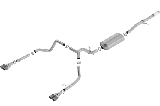 Silverado/ Sierra 1500 2019-2022 Cat-Back(tm) Exhaust System Touring