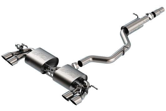 2018-2019 Volkswagen Golf R With Resonator Cat-Back Exhaust System S-Type