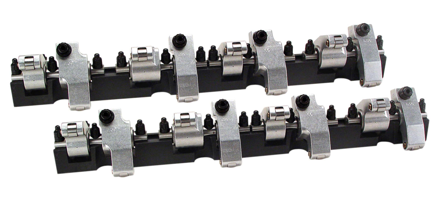 Shaft-Mount Aluminum 1.6/1.5 Ratio Rocker Kit For SBC W/ AFR 190-210