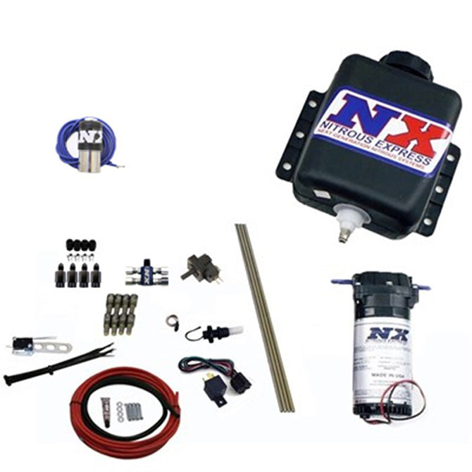 Nitrous Express Direct Port Water Methanol 4 Cylinder Stage 1 W/ Hardlines