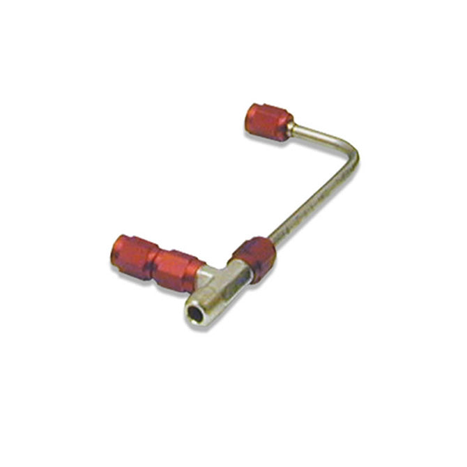 Nitrous Express 4150 Gemini SS SOLENOID TO PLATE CONNECTORS (RED) New Style