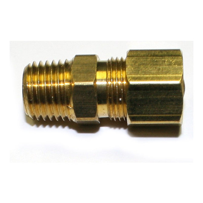 Nitrous Express 1/4 NPT MALE X 3/8 COMPRESSION STRAIGHT