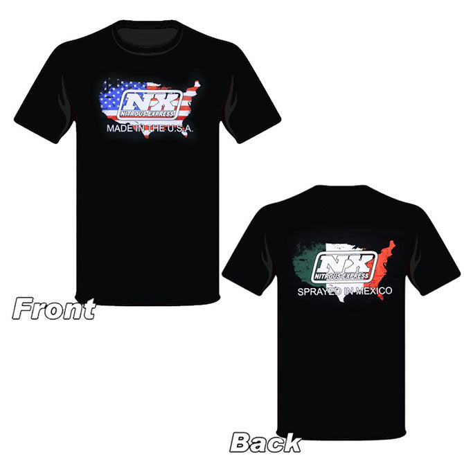 Nitrous Express Large Sprayed In Mexico T-Shirt