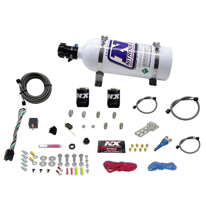 Nitrous Express SHARK SHO 400 HP SINGLE NOZZLE SYSTEM WITH 5LB BOTTLE