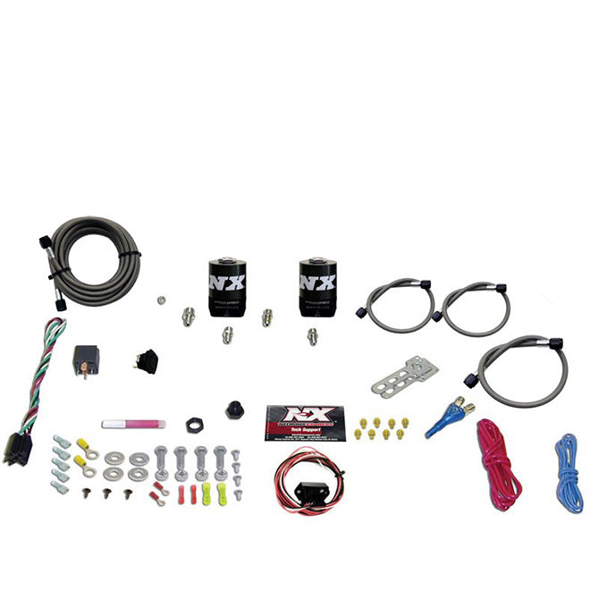 Nitrous Express UNIVERSAL FLY BY WIRE SINGLE NOZZLE SYSTEM LESS BOTTLE INCLUDES TPS SWITCH