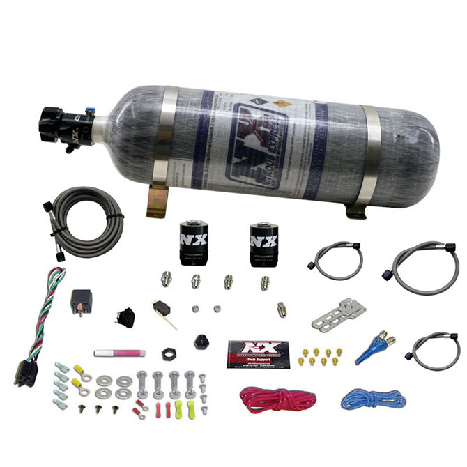 Nitrous Express ALL FORD EFI SINGLE NOZZLE SYSTEM WITH COMPOSITE BOTTLE