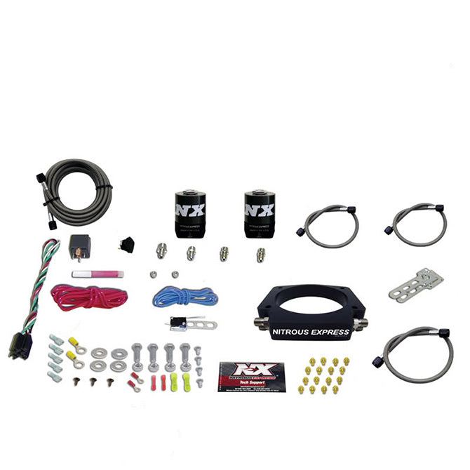 Nitrous Express LS 102mm PLATE SYSTEM (50-400HP) WITHOUT BOTTLE