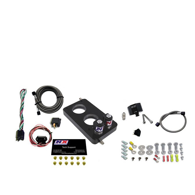 Nitrous Express 4.6L 3 VALVE PLATE SYSTEM (50-150HP) 200-300HP JETTING AVAILABLE LESS BOTTLE