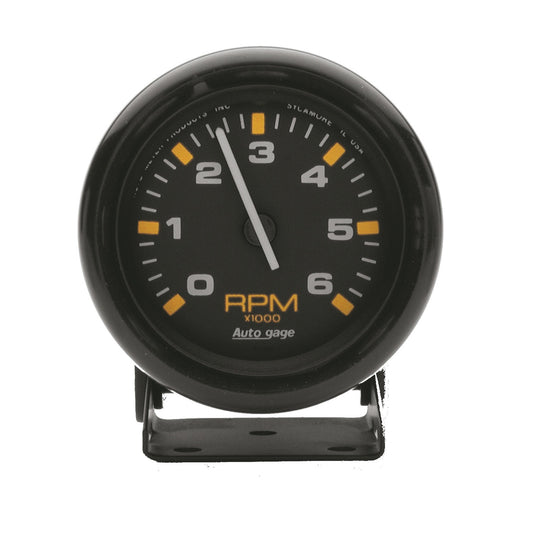 2-3/4 In. PEDESTAL TACHOMETER 0-6000 RPM AUTO GAGE