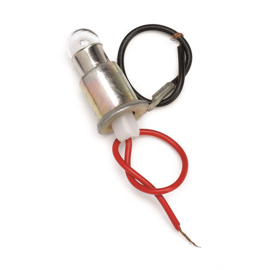 LIGHT BULB & SOCKET ASSY. BAYONET 2W REPLACEMENT 2-1/16 In. AUTO GAGE