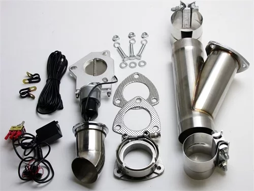Granatelli Electronic Exhaust Cutout Systems - Aluminized Mild Steel - Slip Fit