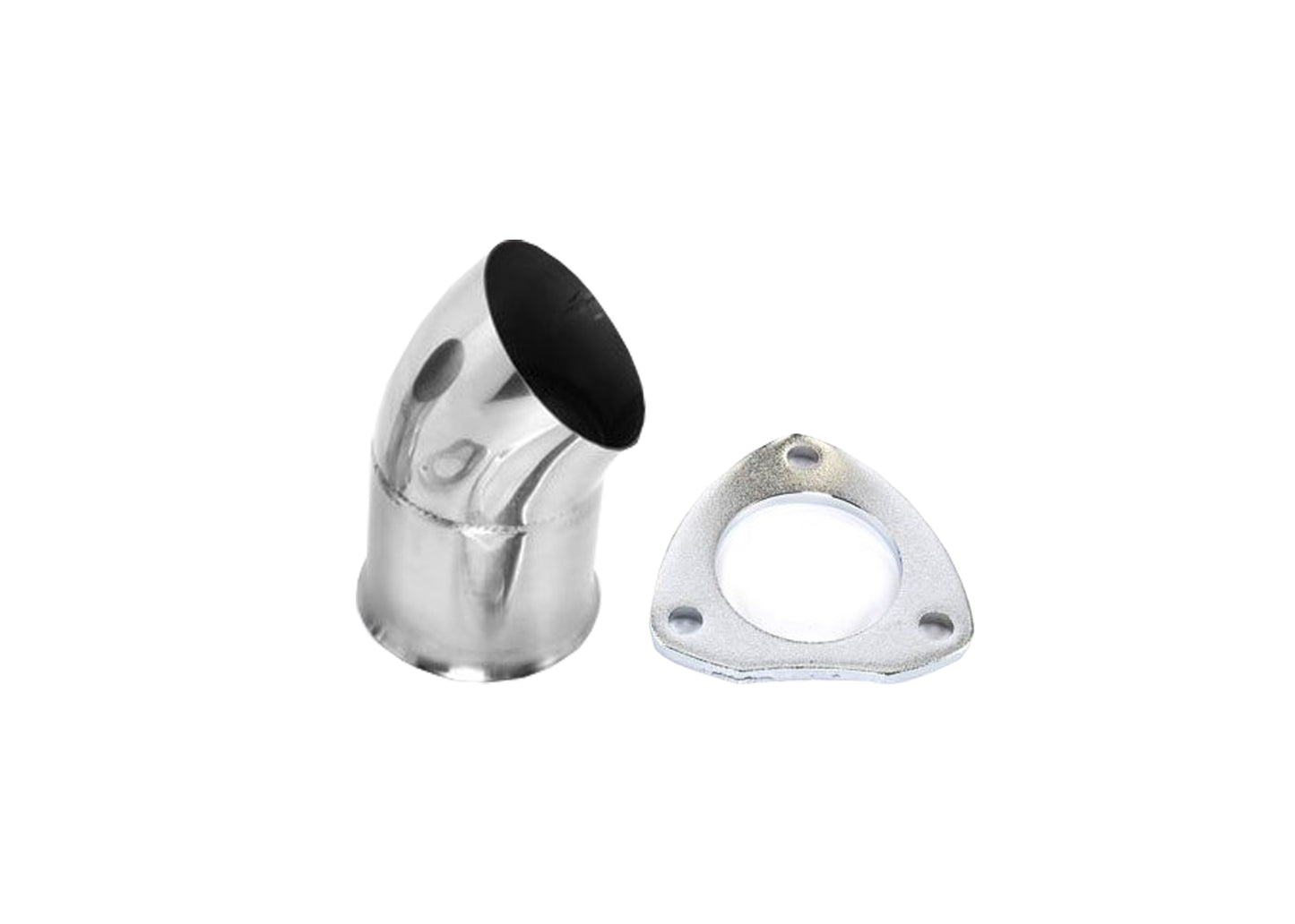 Granatelli 3.0 In. (76mm) Turn Down With 3-Bolt Flange And Gasket