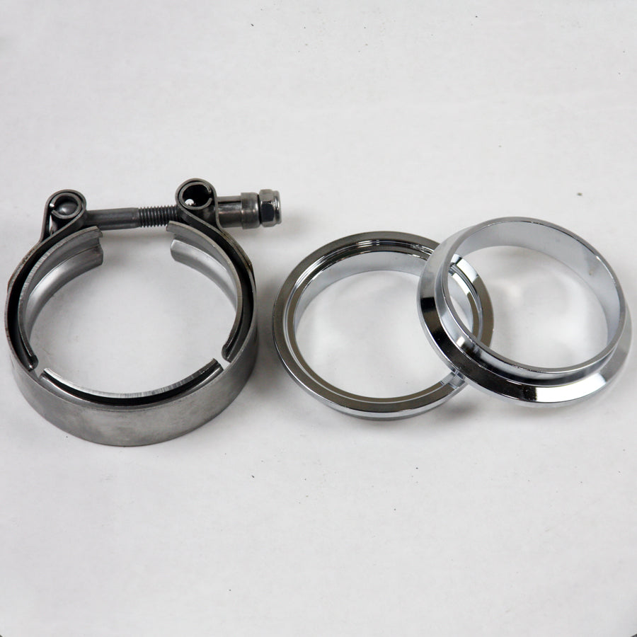 Granatelli V-Bands And Clamps - Stainless Steel Interlocking