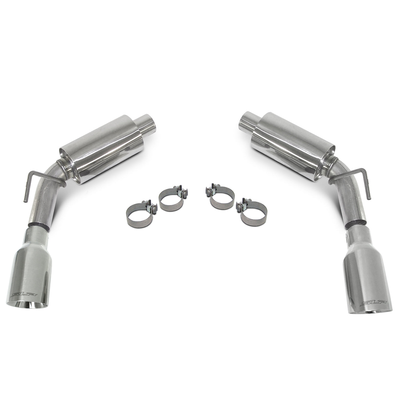 Axle-Back Exhaust 2010-15 V8 Camaro LoudMouth II W/4 Tips