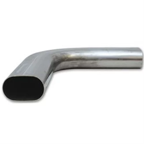 Granatelli 3" Oval Exhaust Tubing Horizontal 90 Bend 4.50 Inch Bend Radius