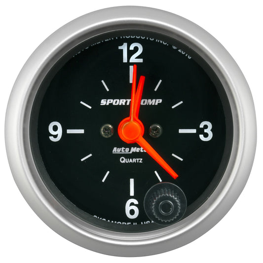 2-1/16 In. CLOCK 12 HOUR SPORT-COMP