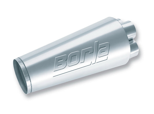 XR-1(r) Multi-Core Racing Muffler Shorty Collector Quad 2.375in Inlet/ 4.5in Outlet 6.75in Round X 14in Long Body