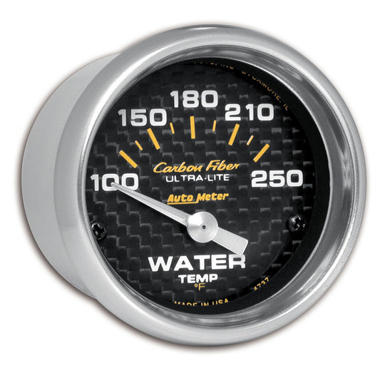 2-1/16 In. WATER TEMPERATURE 100-250 Fahrenheit CARBON FIBER