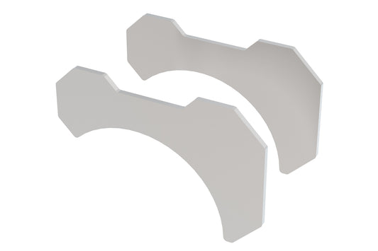 Pipe/ Tube Bracket Kit 2.25in T-304 Stainless Steel