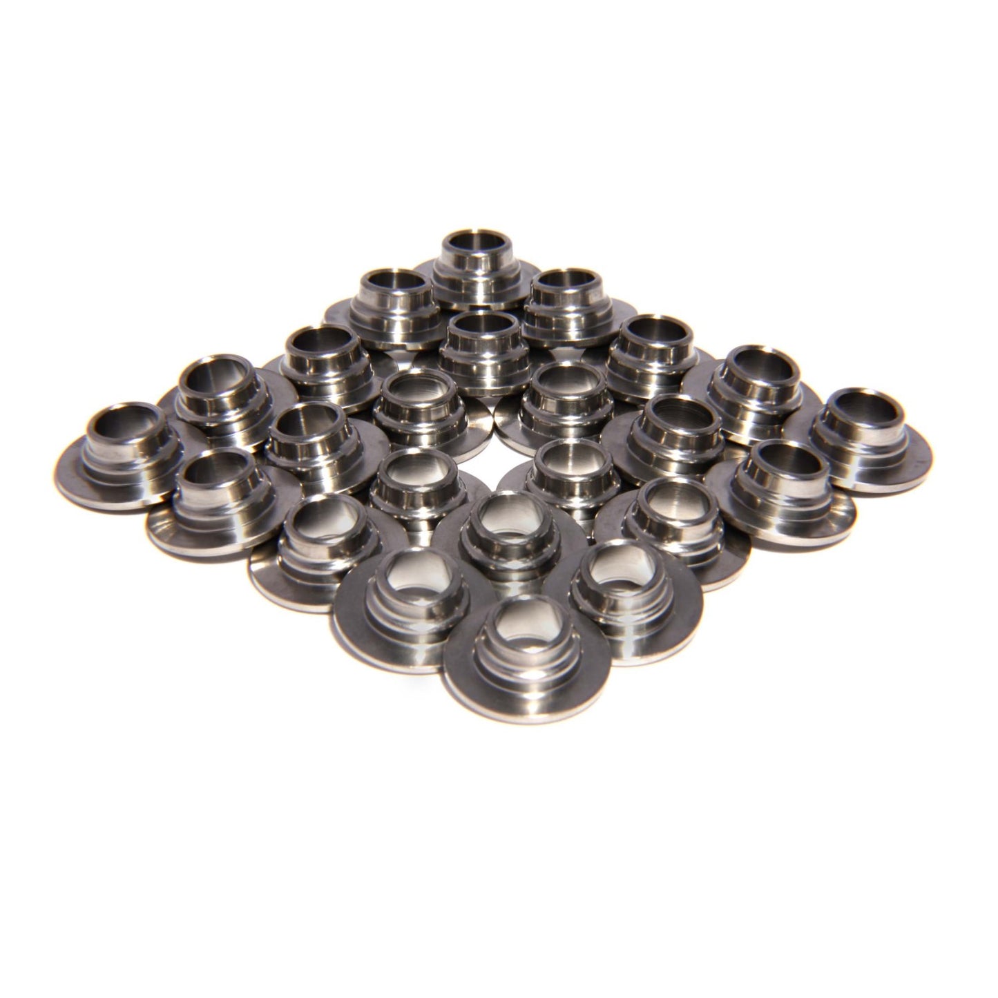 7 Titanium Retainer Set Of 24 For Ford 4.6L 3 Valve W/ 26113 Beehive Springs