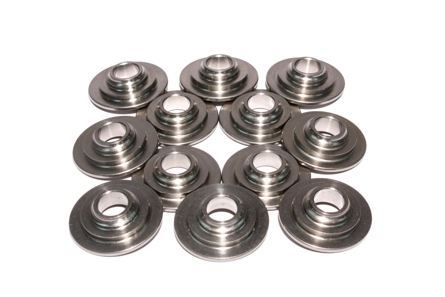 10 Degree Titanium Retainer Set Of 12 For 1.250" OD Single Spring
