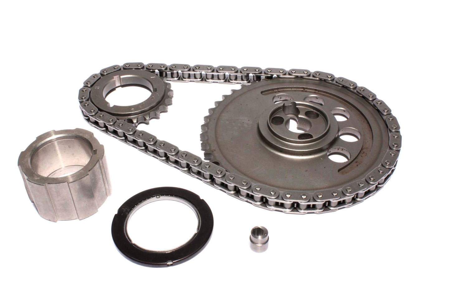 Hex Adjust Single Chain Timing Set For 3-Bolt 24X 1 Pole Reluctor GM LS