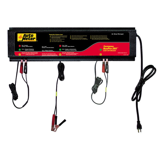 BUSPRO-360; AGM Optimized Smart Battery Charger - 3 Channel 120v 5 Amp