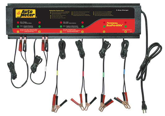 BUSPRO-600S; Smart Battery Charger - 6 Channel  120v 5 Amp