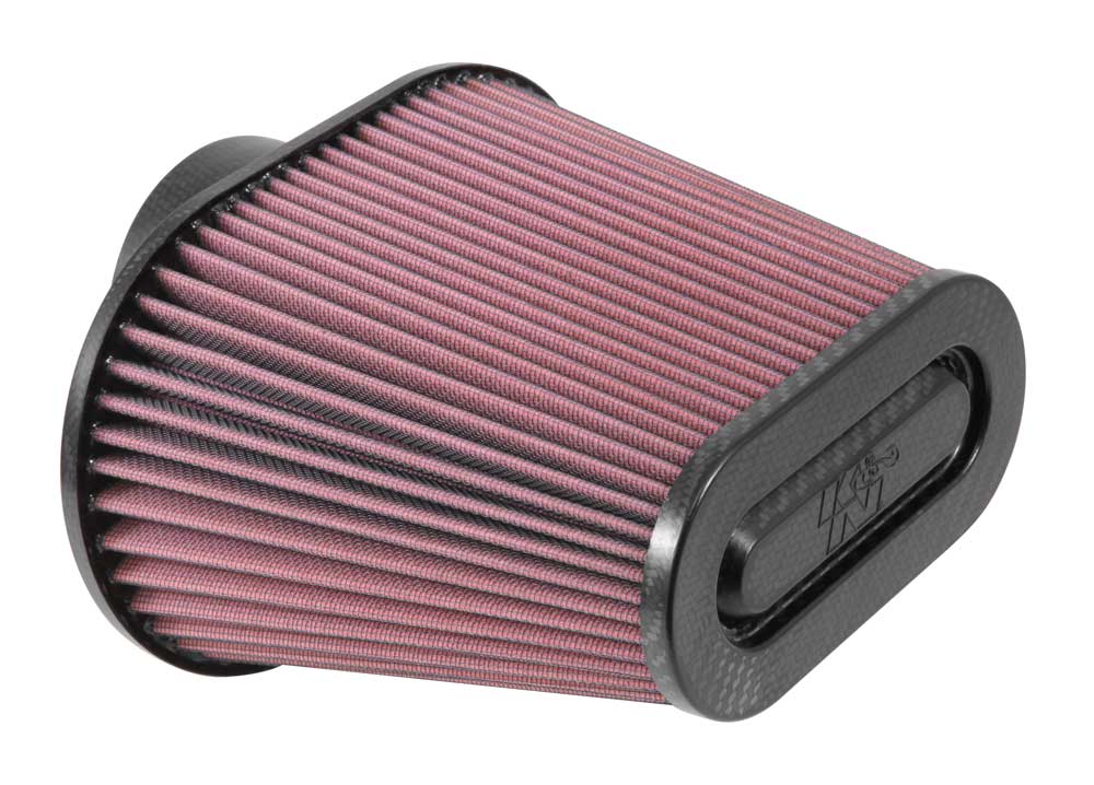 K&N RP-5285 Universal Air Filter - Carbon Fiber Top