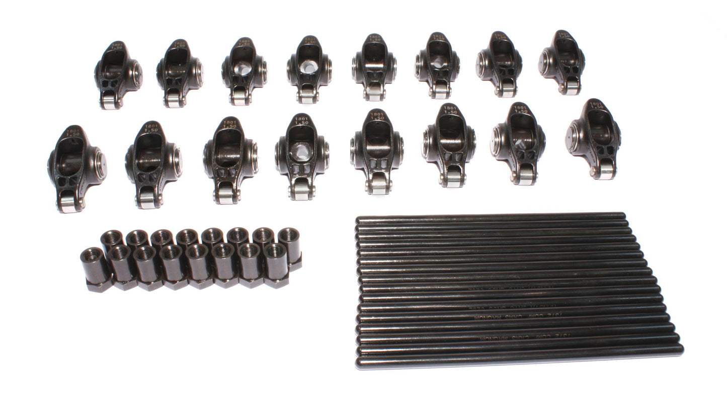 Ultra Pro Magnum XD 1.5 Rocker And Magnum Pushrod Kit For Chevrolet 262-400 SBC